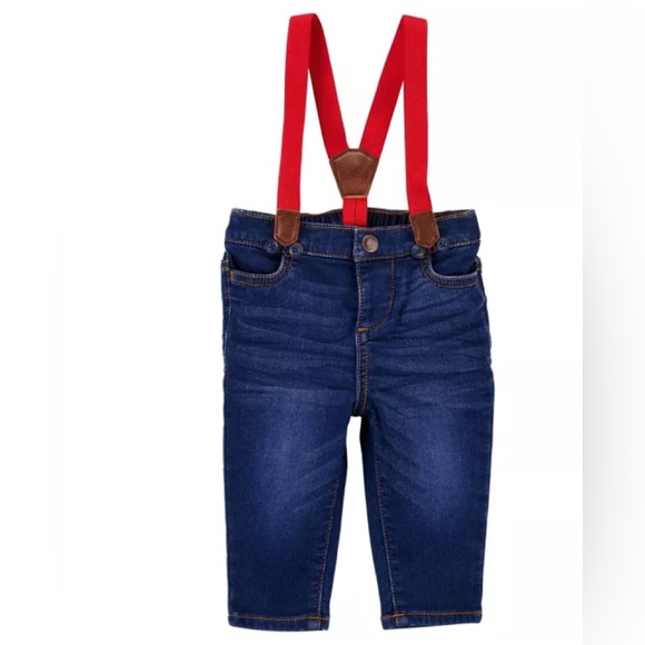 Vintage Toddler Suspenders - Picture 1 of 8